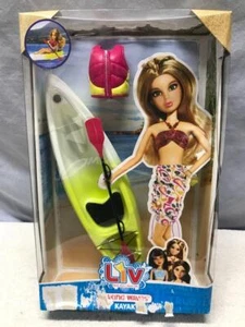 Spinmaster LIV "Making Waves" KAYAK w/ Paddle Life Preserver NOS w/ Box Wear - Picture 1 of 4