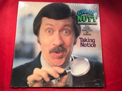T-60 GRADY NUTT Taking Notice - COMEDY - 1978 - WST 8790 - WORD RECORDS - Image 1 of 4