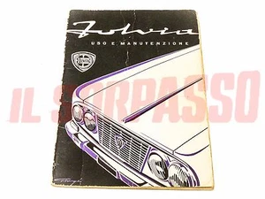 LIBRETTO USO E MANUTENZIONE LANCIA FULVIA BERLINA 2 SERIE ORIGINALE - Imagen 1 de 1