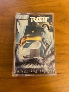 Ratt - Reach For The Sky Cassette Tape 1988 Atlantic 7 81929-4 Heavy Hair Metal - Picture 1 of 7