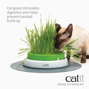 Catit Senses 2.0 Grass Planter plus seed and vermiculite kit. OPEN BOX DEAL.