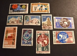 Lot 10 - 1965-1967 Dahomey Stamps - MNH/VF - Picture 1 of 4