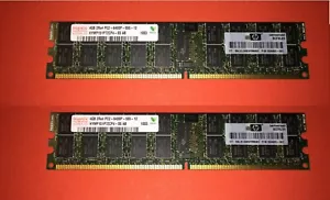 HP Hynix 504465-061 504589-001 8GB PC2-6400P-555 2Rx4 REG ECC DDR2-800 256Mx4 LP - Picture 1 of 1