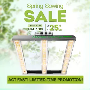 Mars Hydro FC-E1500 LED Grow Light Vollspektrum for 70x70 Tent Indoor 2-3 Plants - Bild 1 von 8