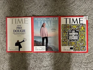 3 Time Magazine Lot December 16 23 30 2019 January 16 24 2023 Issue - Picture 1 of 1