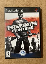 Freedom Fighters (Sony Playstation 2 PS2, 2003) Complete w/Manual