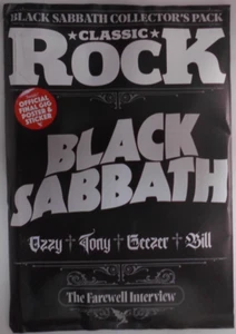 Classic Rock magazine July '25 Black Sabbath Collector Pack inc Final gig poster - Picture 1 of 2