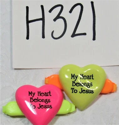 Pinzas para el cabello con pasadores de plástico para niñas corazón vintage mi corazón pertenece a Jesús Foto 1 de 4
