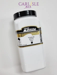 Derivan Matisse Structure - 500ml Pot Titanium White - Picture 1 of 3