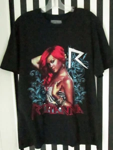 CAMISETA NEGRA DE COLECCIÓN RIHANNA DIAMONDS GIRA MUNDIAL 2013 A$AP ROCKY TALLA L ¡ENVÍO GRATUITO! - Imagen 1 de 6
