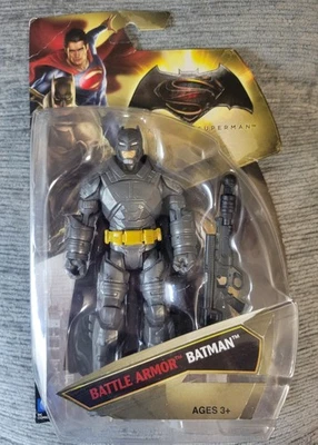 Batman v Superman: Dawn of Justice Battle Armor Batman Action Figure NEW/ SEALED - Image 1 of 3