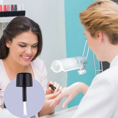 200Pcs Polish Coat Nail Polish Art Brush Nail Polish Brush Disposable - Bild 1 von 4