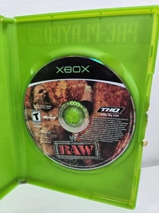 WWF Raw (Xbox) Disc With Generic Case Tested, Working - Picture 1 of 3