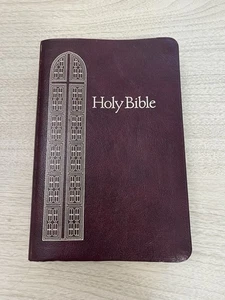 Regentschaft Bibel KJV Riesendruck roter Buchstabe Konkordanz Regentschaft 885CBG 1994 - Bild 1 von 21