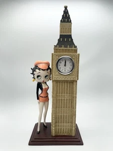 "Estatuilla Betty Boop de pie en la torre del reloj Big Ben 14"" estatua de poliresina" - Imagen 1 de 24