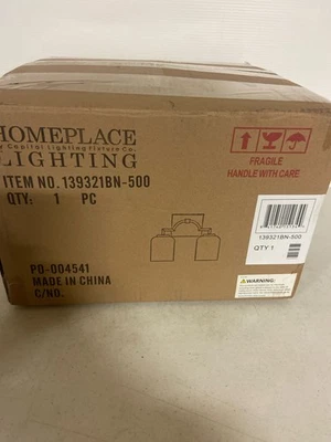 Capital Lighting 139321BN-500 Carter 2-Light Vanity Light - Brushed Nickel - Image 1 of 3