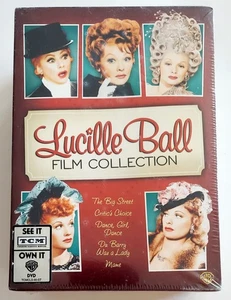 LUCILLE BALL Film Collection (DVD, 2007, 5-Disc Set) Big Street, Mame, Dance - Picture 1 of 6