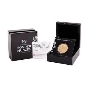 Gold Vreneli 2025 – 100 Jahre – PP – Limitiert (2’500 Stk) – NEU & OVP - Bild 1 von 5