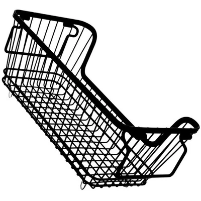 Cestino in metallo impilabile cesto di stoccardi cestino per bagno - Immagine 1 di 4