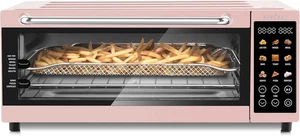 9-In-1 Air Fryer Oven, 16-Quart Countertop Convection Oven with Toaster, Broil, - Picture 1 of 12