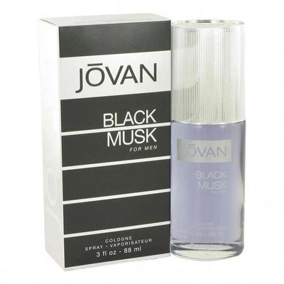 Spray de colonia Jovan Black Musk para hombre de 3 oz para hombre Foto 1 de 4