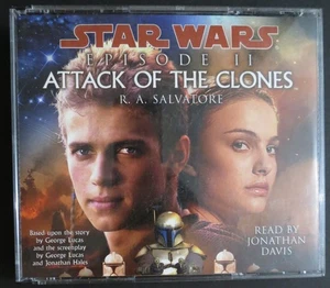 STAR WARS Episode II ATTACK OF THE CLONES four cd R. A. Salvatore GEORGE LUCAS - Picture 1 of 5