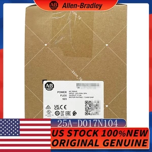 New AB 25A-D017N104 PowerFlex 523 | 7.5kW (10HP) Sealed AC Drive + Free Shipping - Picture 1 of 5