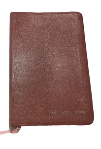 NIV Thinline Bible 1990 Dusty Rose Pink Bonded Leather 1984 - Picture 1 of 18