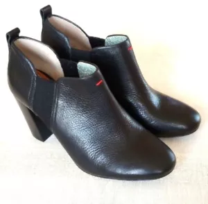 ED (by Ellen DeGeneres) Love Leather Ankle Boot Heels Size:8.5M Color:Black NWOT - Picture 1 of 14