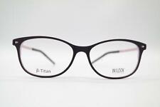 Look 0117 Titanium Purple Pink Oval Sunglasses Frame Eyeglasses New