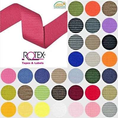Gurtband Breite 10 - 25 mm - Top Qualität & Farben - für Taschen und mehr! - Bild 1 von 4
