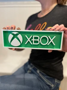 XBOX 3D printed game console placard, multi-color - Picture 1 of 3