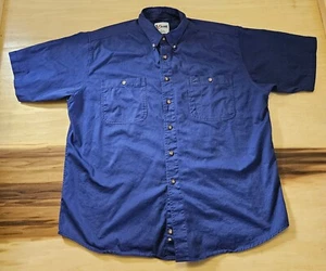 Chase Authentics Herren XL Hemd Racing Button Down Kurzarm - Bild 1 von 9