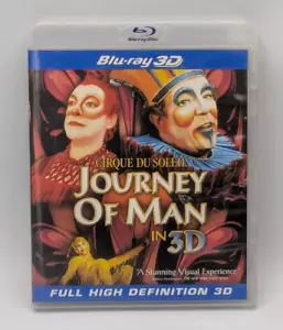 2011 Cirque du Soleil: Journey of Man Blu-ray 3D Circus Acrobats - Picture 1 of 5