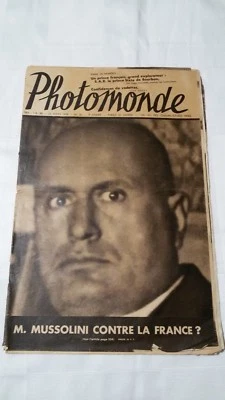 Vecchia rivista Photomonde (24 marzo 1934) - Immagine 1 di 4
