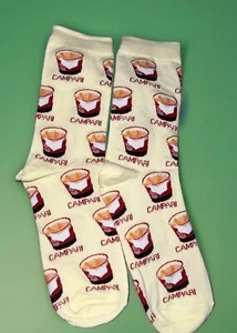 Campari Negroni Cocktail Socks Free Shipping USA - Picture 1 of 5