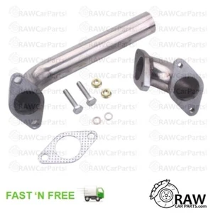 1.75" 35mm 38mm 2 Bolt Stainless Steel External Wastegate Screamer Pipe Exhaust - Picture 1 of 1