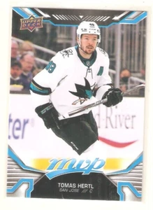 Tomas Hertl 2022-23 UD MVP Base Card #196 Sharks - Picture 1 of 1