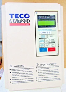 🔥TECO 10.3 KVA AC DRIVE 3PH 380/480VAC MA7200-4007-N1 - Picture 1 of 9