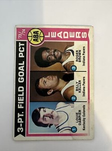 1974-75 Topps - #209 Roger Brown, Louie Dampier, Bill Keller