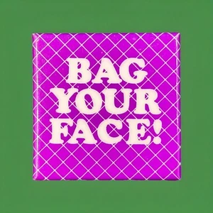 “BAG YOUR FACE” Pink Souvenir Button Pin Pinback 1.5” - Picture 1 of 3