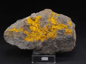9939 Greenockite Hawleyite Cerussite UV Approx 19x12x6cm Daoping China 2024 - Picture 1 of 4