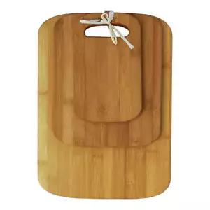 3-Piece Bamboo Cutting Board Set - Picture 1 of 3