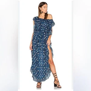 Maxi Vestido Jen’s Pirate Booty Indigo Ever After Kaftan In Indigo Talla Única - Imagen 1 de 11