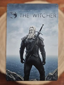 🍀 Blechschild Metallschild Gaming Series The Witcher Geralt Von Riva Tin Sign - Bild 1 von 2