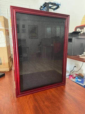 🏅 DisplayGifts Collector Medal Lapel Pin Shadow Box Display Case Holder Cabinet - Image 1 of 4