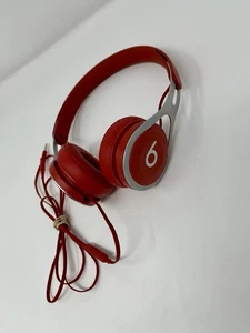 Beats by Dr. Dre Beats EP On Ear Wired Headphones Red used - Picture 1 of 9