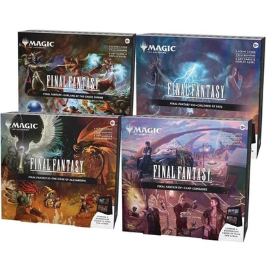 🎇 Magic The Gathering Final Fantasy Scene Box Bundle All 4 -Presale MTG ✅ - Image 1 of 4