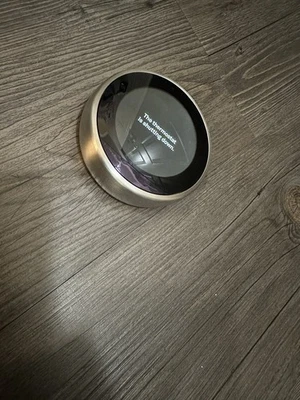 Google Nest (3rd Generation) Learning Thermostat Turns On No Back AS-IS - Image 1 of 2