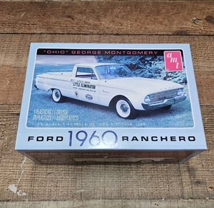 Kit modelo plástico AMT 1960 Ford Ranchero Ohio George Montgomery 1:25 caja abierta - Imagen 1 de 12